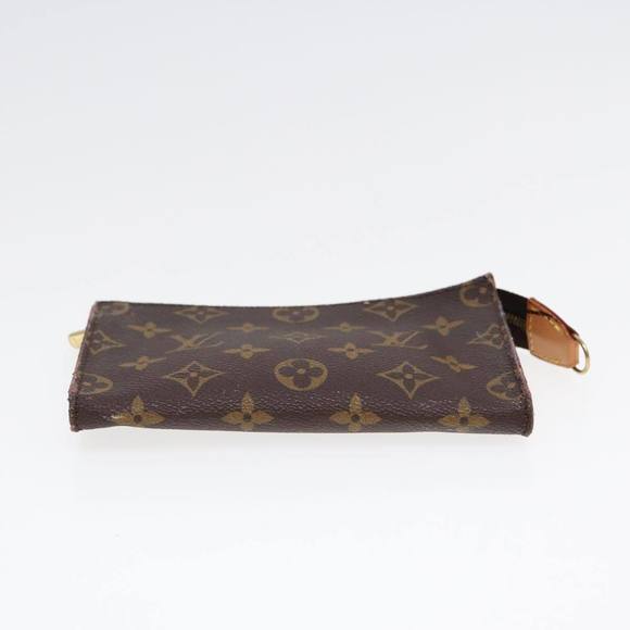 LOUIS VUITTON Monogram Bucket PM Accessory Pouch LV Auth ar12532